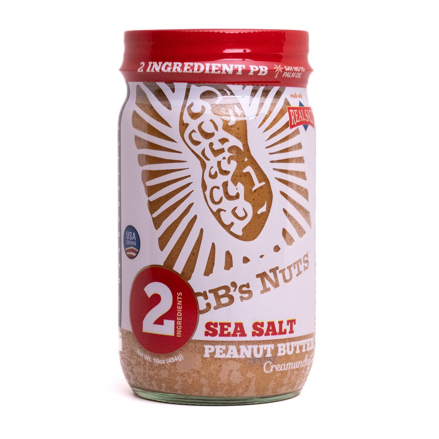 16oz Natural Creamunchy Peanut Butter with Sea Salt - 12
